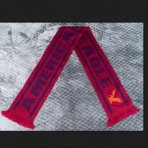 American Eagle Logo Red Unisex Rectangular Scarf